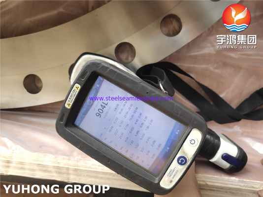 ASTM A240 TP904L (1.4539) AWWA C207 Su tesisatları için çelik flens SOFF