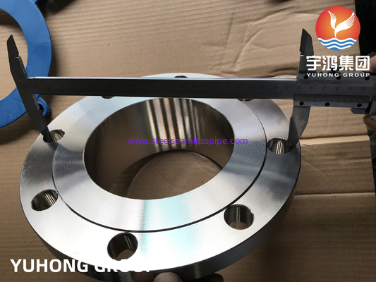 ASME A182 F304/f304L/F316 / F316L Brida de Acero Paslanmaz Kayma Flanş Üzerinde Kayma Boynuz Flanş RF FF