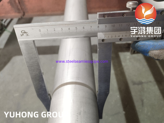 ASTM A790 UNS S32750 Super Duplex 304 316 Atık su arıtma için paslanmaz çelik dikişsiz borular