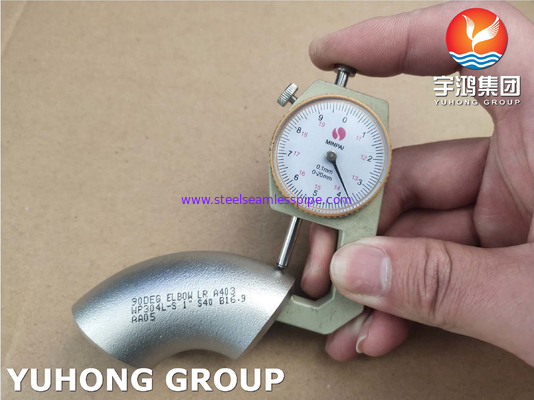 Paslanmaz Çelik Butt Seld Fitting 45Deg 90Deg 180Deg Dirseği LR SR WP304 WP304L WP316 WP316L WP317