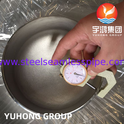 A403 WP316L-S SS Kapak, ASME B16.9 Endüstriyel Basınçlı Borular Sistemleri İçin Butt Saldırma Fittings