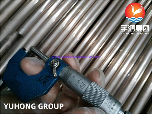90/10 Bakır-nikel Alloy Seamless Tube, ASTM B111 C70600, Offshore ve Deniz Mühendisliğine Uygulanır