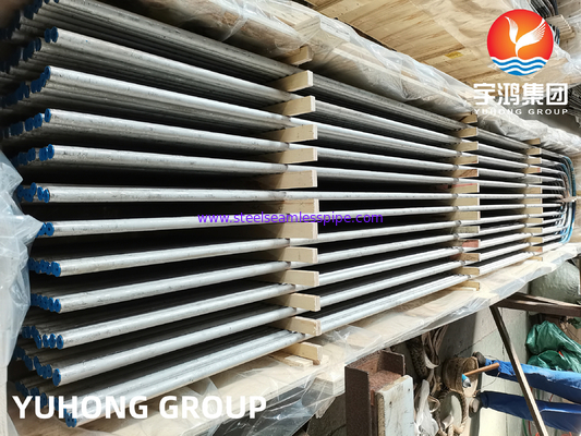 Isı Değiştiricisi Tüp Paslanmaz Çelik Dikişsiz/Saldırılmış Tüp,Sürülmüş / Parlak Annealed A213 TP304L