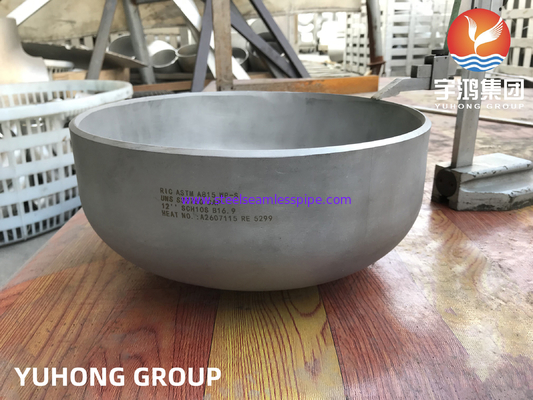 ASTM A815 WP-S S32750 Kapaklı Süper Dubleks Alın Kaynaklı Ek Parçaları B16.9 Eşanjörler