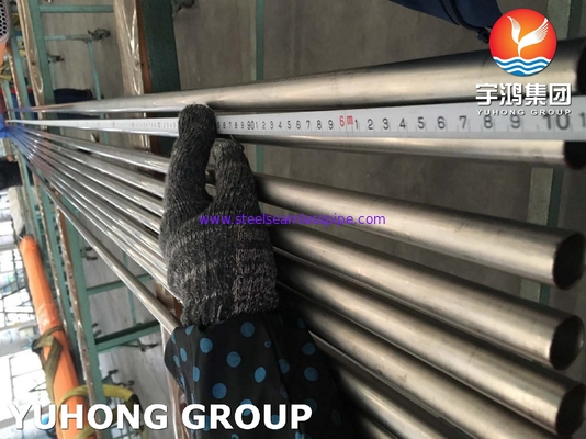 ASTM B338 Gr7 Kondenser Eşanjör için Dikişsiz ve Kaynaklı Titanyum Alaşımlı Borular