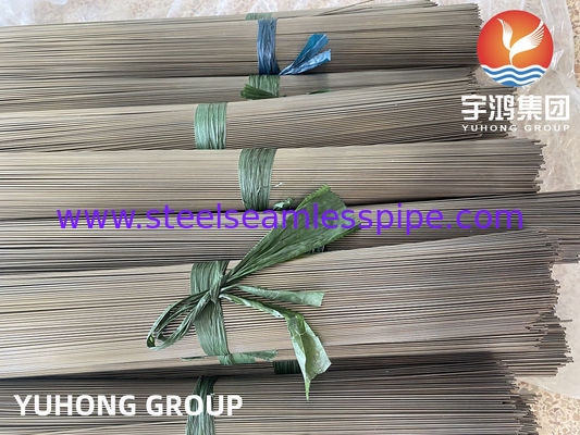 Paslanmaz Çelik Kılcal Boru Parlak Tavlanmış ASTM A213 / ASTM A269 TP304/304L TP316/316L 19.05 X 1.65 X 6096MM