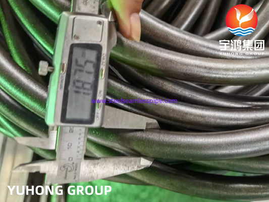 Karbon çelik dikişsiz tüp A179 A192 A210 Düz tüp / U Bend tüp / Bobin tüp türü,6M/PC,12M/PC ısı değiştiricisi için