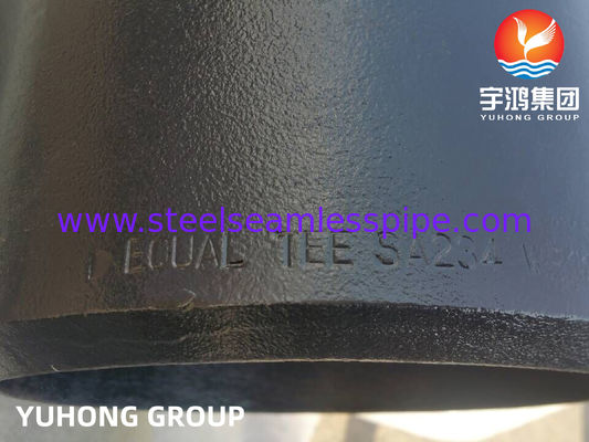 ASTM A234 WP11 Alaşımlı Çelik Alın Kaynaklı Tee ASME B16.9 Yüksek Sıcaklık Boruları için