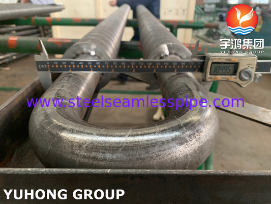 U Bend Fin Tube, ASTM A106 Gr. B Yüksek Frekanslı Isı Değiştiriciler için Kaynatılmış Fin Tube