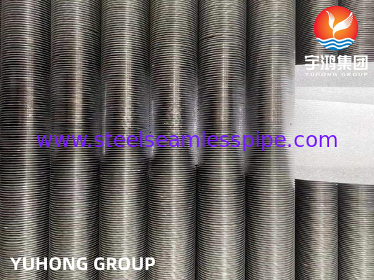 ASME SB163 UNS N04400 Alüminyum Pençelerle Nikel Alaşımlı G Tipi Pençelerli G Türlü gömülü boru
