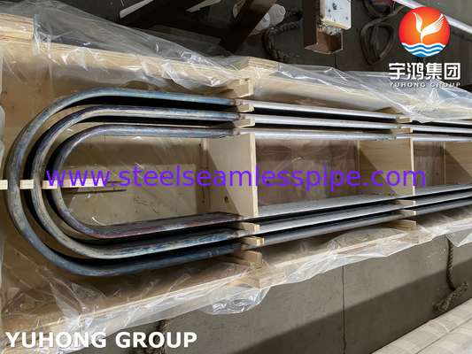 Çerezli Çelik SMLS U Bend Tube ASME SA789 UNS S32205 Isı Değiştiricisi için