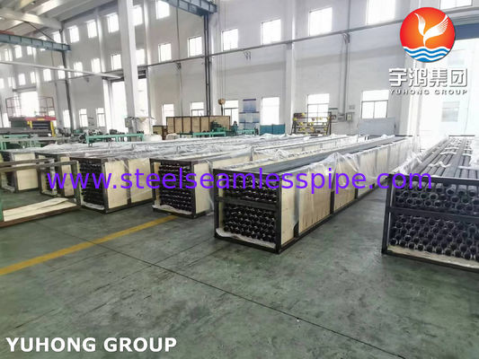 Ekstrüde Fin Tube Base Tube CS / SS / AS / Bakır / Alüminyum / Titanyum Tüpler Soğutma Isıtma Uygulaması