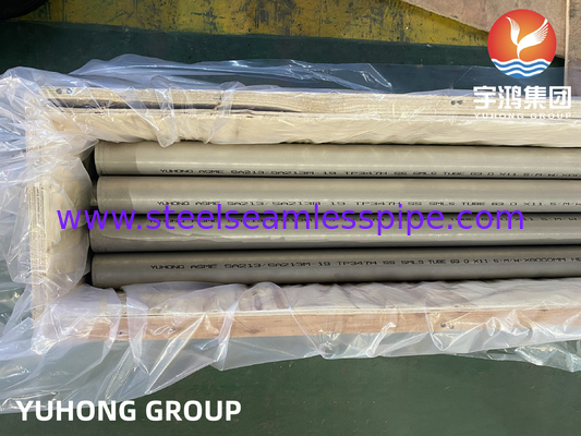 ASME SA213 Malzeme TP304 / 304L/316/347H Isı Değiştiricisi Tüp Hava Soğutucu Tüp