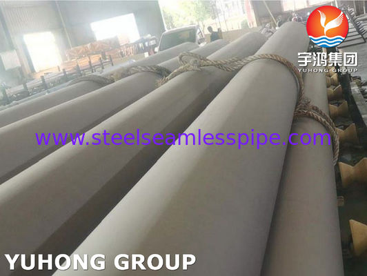 Kondensor Large Diameter Steel Pipe Seamless Tube And Pipe EN10216-5 Malzeme TP310S,904L