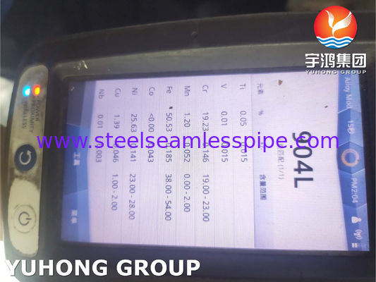 Kondensor Large Diameter Steel Pipe Seamless Tube And Pipe EN10216-5 Malzeme TP310S,904L