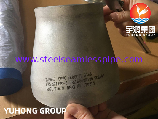 ASTM B366 UNS N04400, Monel 400 Butt Weld Nikel Alaşımlı Çelik boru armatürleri, dirsekler, redüktörler