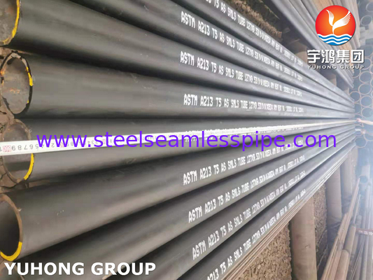 Süper ısıtıcı alaşımlı çelik dikişsiz tüp, ASTM A213 Gr.T5, elektrik santralinde kullanılır