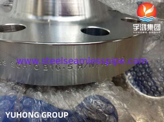 ASTM A182 F347, UNS S34700 Paslanmaz Çelik Kaynak Boynuz Flange, Yükseltilmiş Yüz, ASME B16.5
