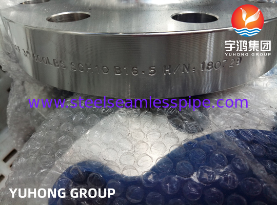 ASTM A182 F347, UNS S34700 Paslanmaz Çelik Kaynak Boynuz Flange, Yükseltilmiş Yüz, ASME B16.5