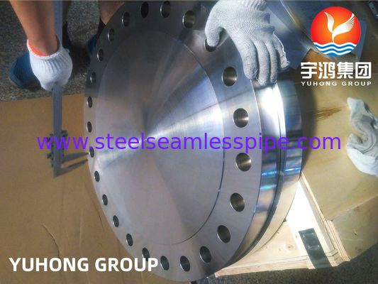 Yüksek Sıcaklık Uygulamaları İçin ASTM B564 Alloy 600 Nikel Alaşımlı Yükseltilmiş Yüzeyli Kör Flanş