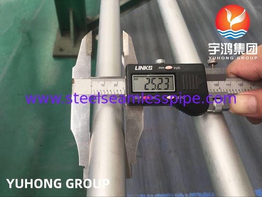 ASTM B444 Alaşım 625 (UNS N06625) Sıcaklık Değiştiricisi İçin Dikişsiz U Bend Tüp