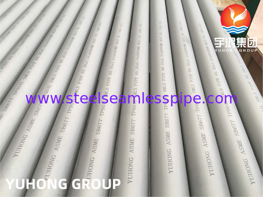 ASME SB677 TP904L / 1.4539 / UNS N08904 Paslanmaz Çelik Dikişsiz Boru