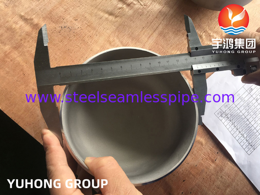 Butt Weld Fittings, ASTM A403 WP304-S Paslanmaz Çelik Dikişsiz Son Kapakları, ASME B16.9