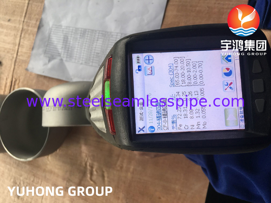 Butt Weld Fittings, ASTM A403 WP304-S Paslanmaz Çelik Dikişsiz Son Kapakları, ASME B16.9