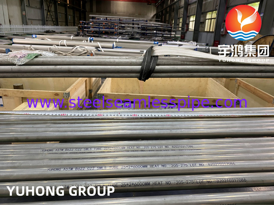 ASME SB622 N06022 Hastelloy C22 Nikel Alaşımlı Çelik Tüp