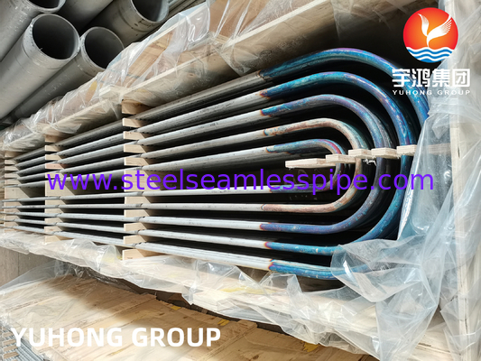 ASME SA213 TP316L Paslanmaz Çelik U Bend Tüpleri Isı Değiştiricisi ve Kazan için