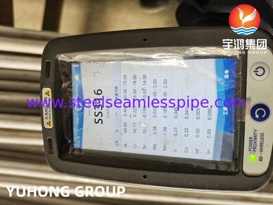 ASME SA213 TP316L Paslanmaz Çelik U Bend Tüpleri Isı Değiştiricisi ve Kazan için
