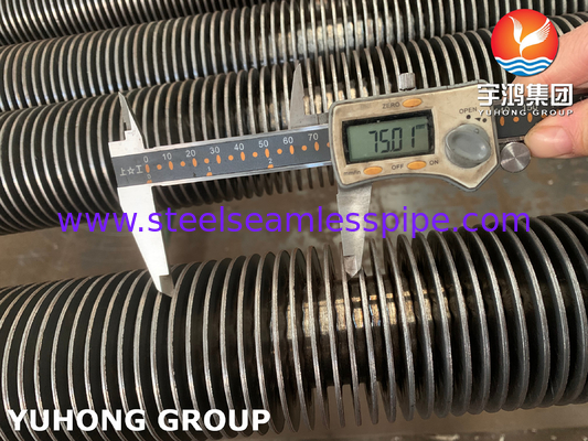 ASTM A106 HF Kaynak B Sınıfı Karbon Çelik U Bend Fin Tube For Heat Exchanger