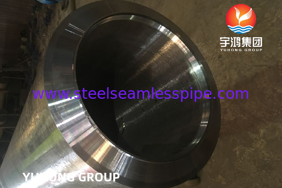 ASTM A335 / ASME SA335 P9 Alaşımlı çelik dikişsiz boru Siyah Boyalı Beveled Son