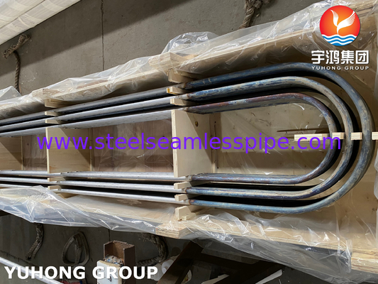 Çifte paslanmaz çelik dikişsiz ısı değiştiricisi tüpü ASTM A789 / ASME SA789 S32205