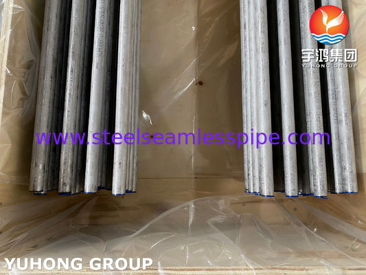 ASME SA789 S32205 Dubleks Paslanmaz Çelik Dikişsiz Eşanjör Borusu