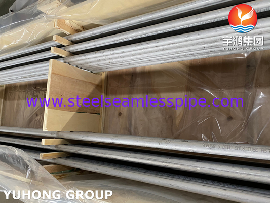 Çifte paslanmaz çelik dikişsiz ısı değiştiricisi tüpü ASTM A789 / ASME SA789 S32205