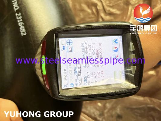 ASTM A420 WPL3 Düşük Sıcaklıklı Uzun Yarıçaplı Butt Saldırma Dirseği Çelik Montajı