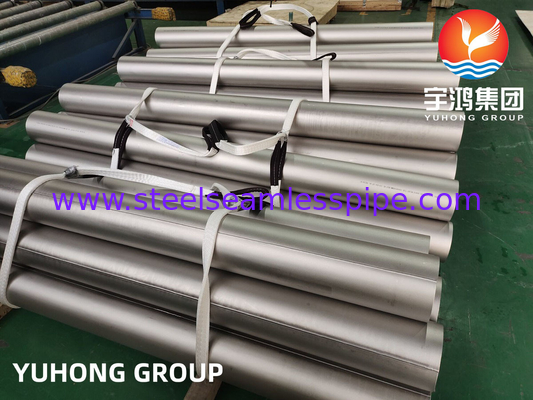 ASTM B514 Inconel 800H UNS N08800 Gaz işleme yönelik Inconel Nikel Alaşımlı Kaynaklı Boru