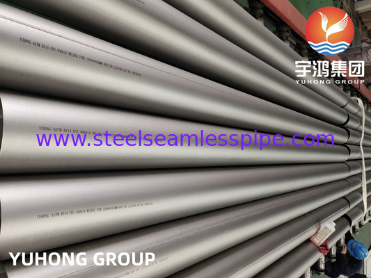 ASTM B514 Inconel 800H UNS N08800 Gaz işleme yönelik Inconel Nikel Alaşımlı Kaynaklı Boru