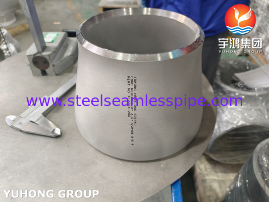 ASTM A815 UNS S32750 Süper Dubleks Çelik Boru Ek Parçaları  2507 Redüktör