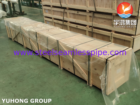 ASME SB111 CuZn20Al2 / CZ110 / UNS C68700 Alüminyum Bakır Dikişsiz Tüp