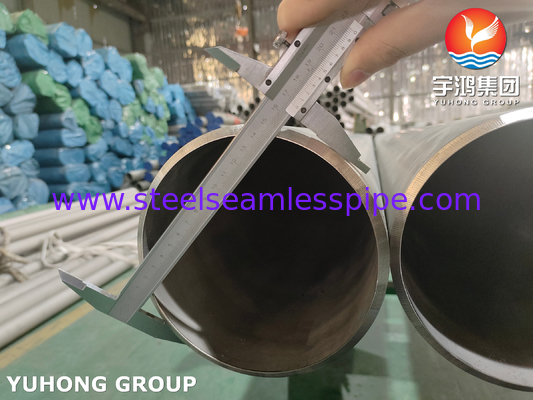 ASME SA312 U Stamp TP316L Basınçlı Kaplar için Dikişsiz Boru (Soğuk Çekilmiş) Klorit Direnci