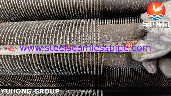 Fırınlar için ASTM A335 Gr P9 Alaşımlı Çelik Serrated Fin Tube