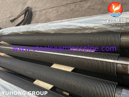 Fırınlar için ASTM A335 Gr P9 Alaşımlı Çelik Serrated Fin Tube