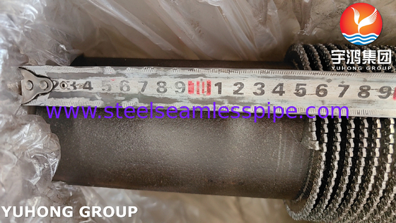 Fırınlar için ASTM A335 Gr P9 Alaşımlı Çelik Serrated Fin Tube