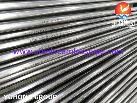 ASME SA213 T9 9Cr1Mo Alaşımlı Çelik Dikişsiz U Bend Isı Değiştiricisi Tüp