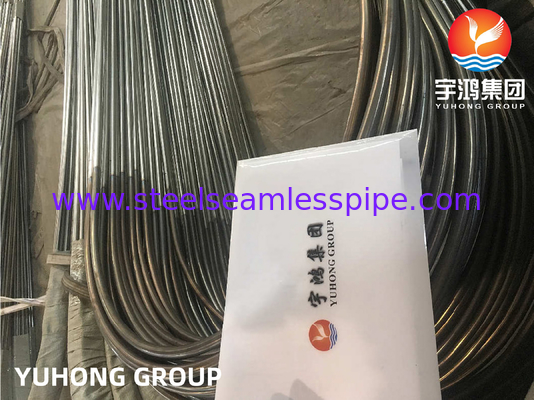 ASME SA249 TP316L Paslanmaz Çelik U Bend Isı Eşanjörü Tüpü