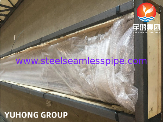 ASME SA249 TP316L Paslanmaz Çelik U Bend Isı Eşanjörü Tüpü