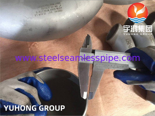 Hastelloy C276 ASTM B366 N10276 Nikel Alaşımlı Çelik Buttwelded Pipe Fitting Elbise B16.9