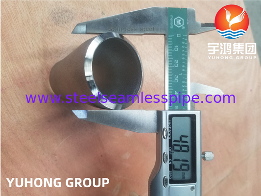 ASTM B366 Inconel 600 / UNS N06600 Konsantrik Redüksiyon Nikel Alaşımı Buttweld Fitting